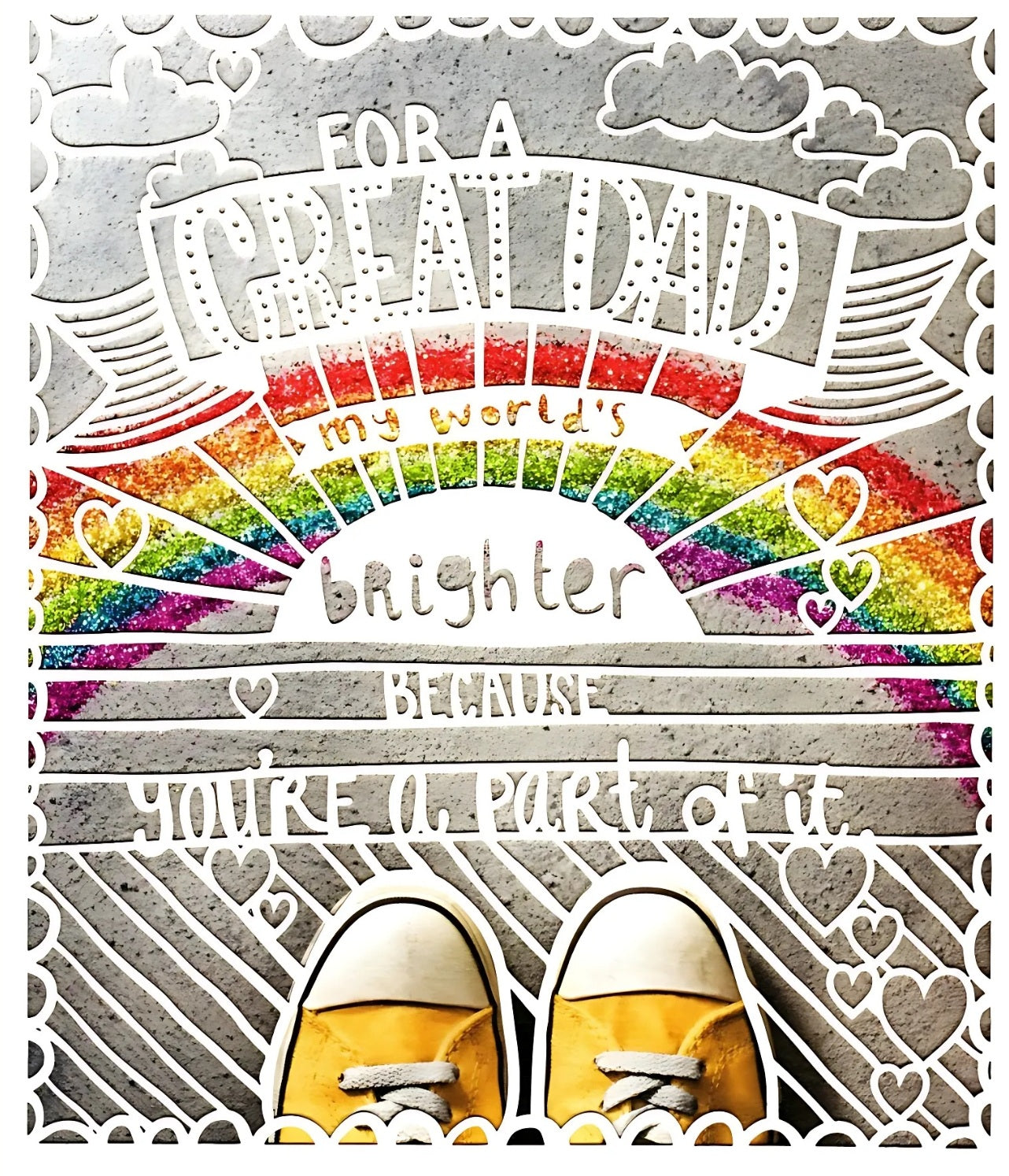 For A Great Dad Happy Father's Day Card