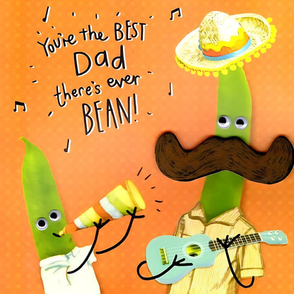 Best Dad There's Ever Bean! Father's Day Card