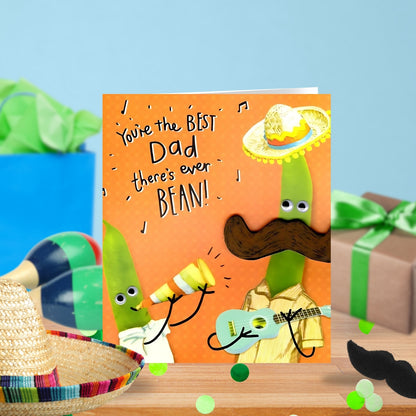 Best Dad There's Ever Bean! Father's Day Card