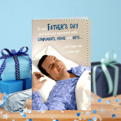 Funny Spoil Dad Father's Day Card