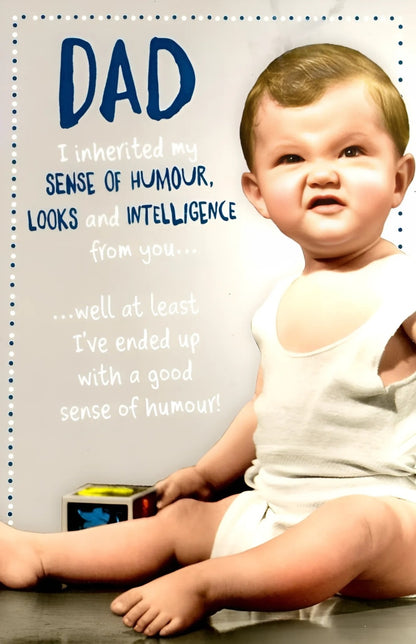 Funny I've Inherited Father's Day Card