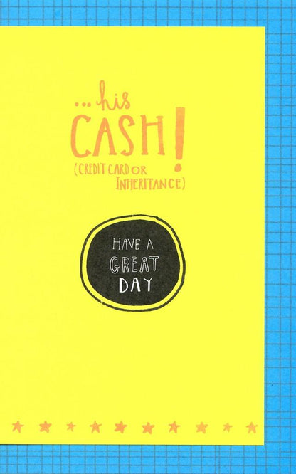 Dad From Your Son Happy Father's Day Card