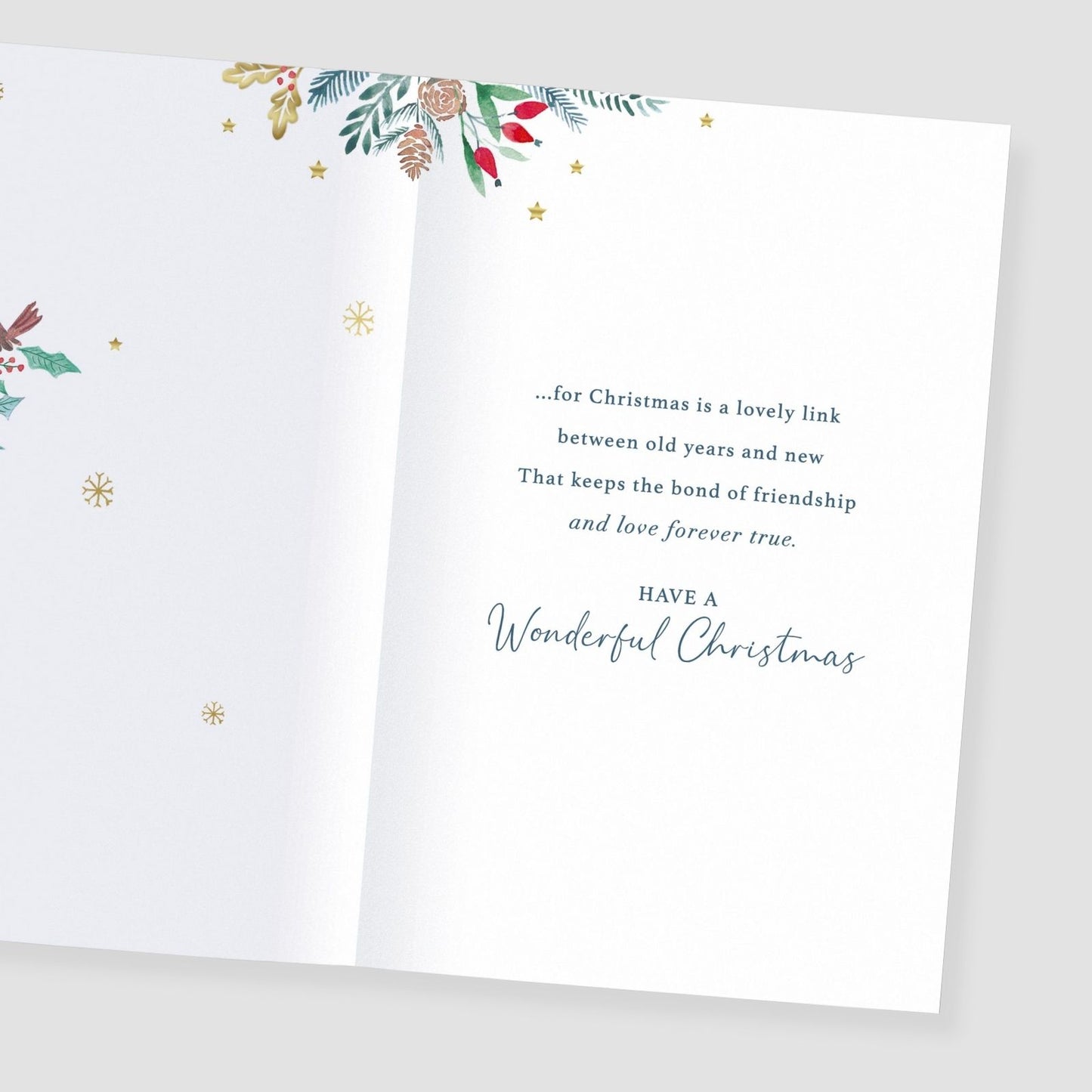 Helen Steiner Rice Christmas Card For A Special Friend Religious Xmas Greetings