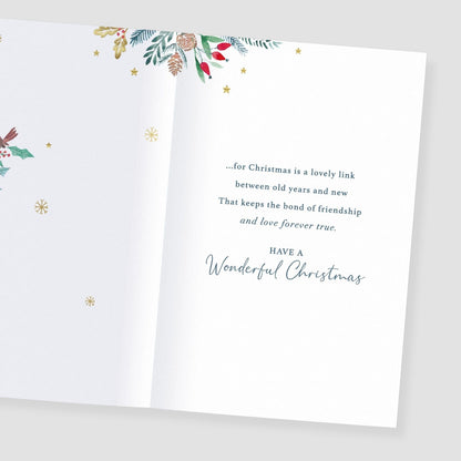 Helen Steiner Rice Christmas Card For A Special Friend Religious Xmas Greetings