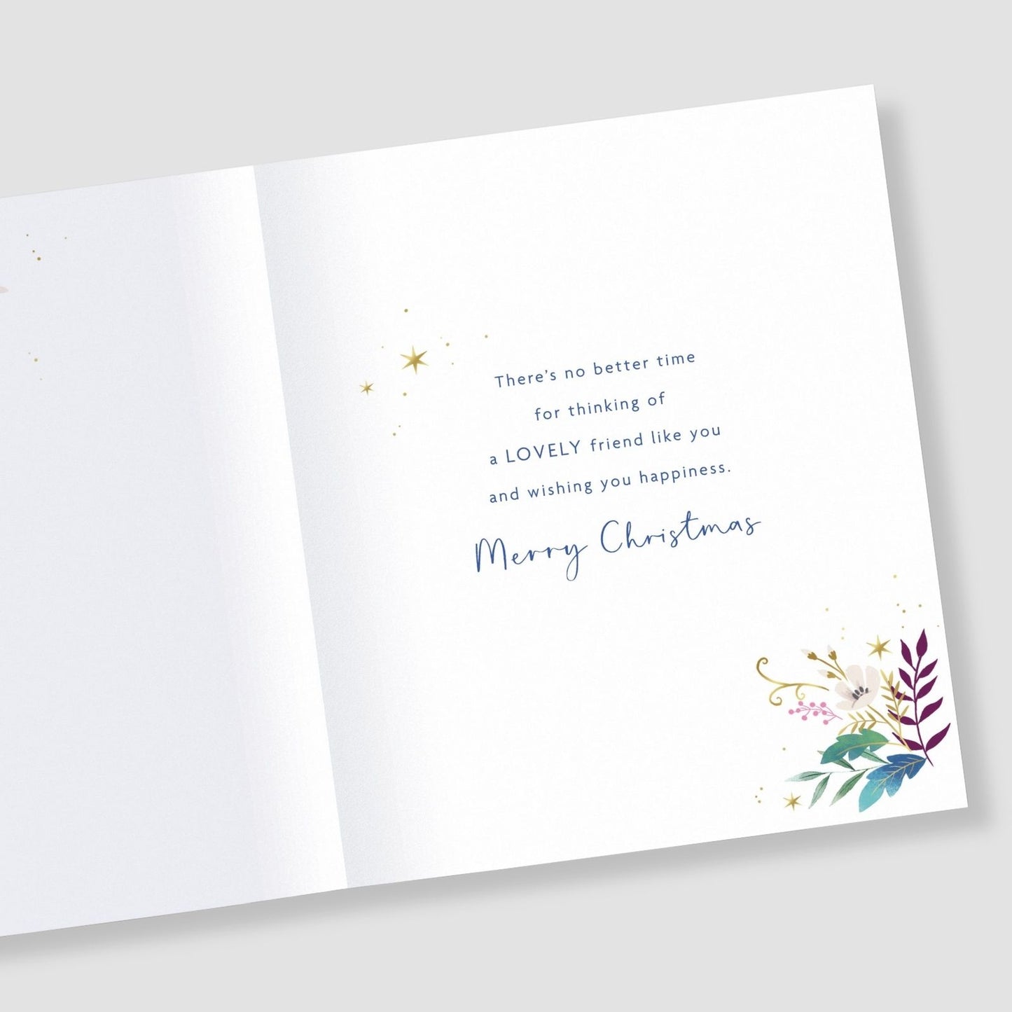 Special Friend Christmas Card With Love Festive Christmas Wreath Xmas Greetings