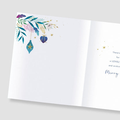 Special Friend Christmas Card With Love Festive Christmas Wreath Xmas Greetings