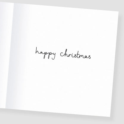 Partner Christmas Card Artistic Foiled Love You Kindred Art Range Xmas Greetings