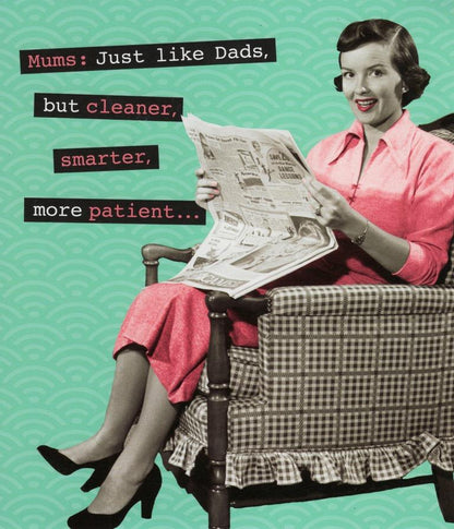 Funny Mum Retro Humour Happy Mother's Day Card