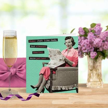 Funny Mum Retro Humour Happy Mother's Day Card