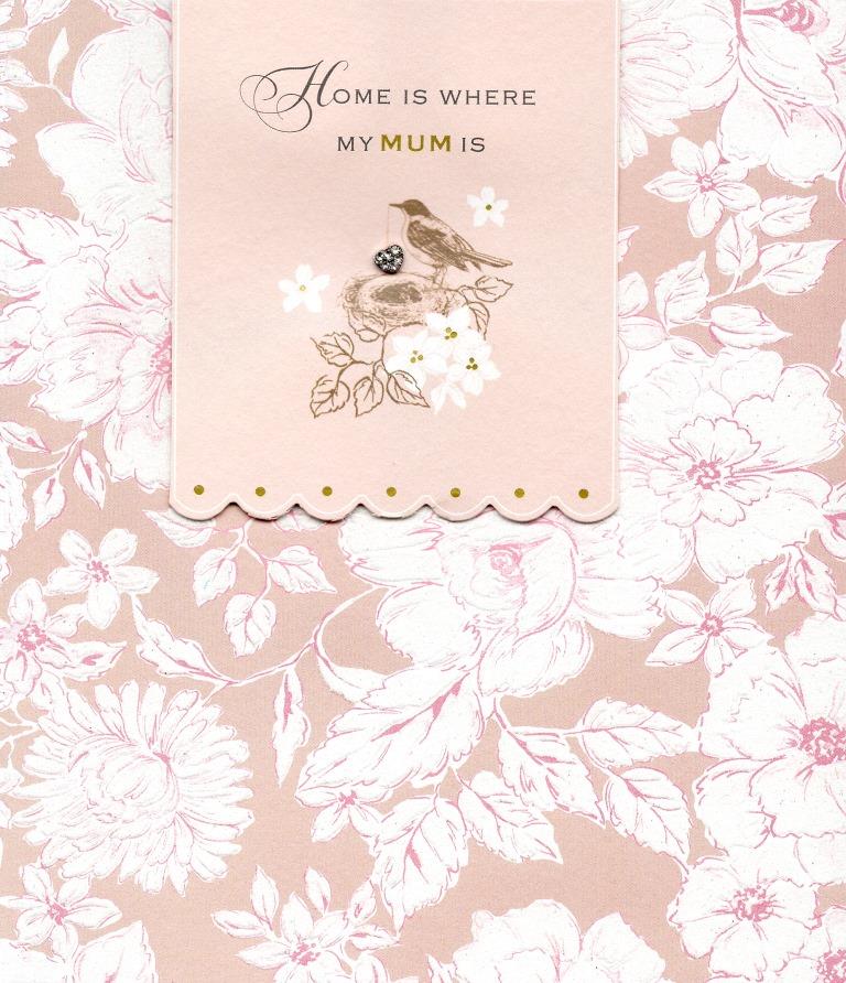 Home Is Where My Mum Is Happy Mother's Day Card