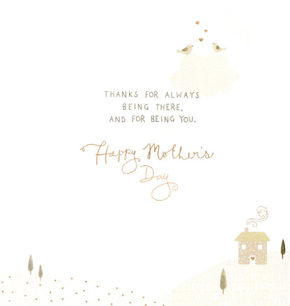 Thanks Mum Embellished Happy Mother's Day Card