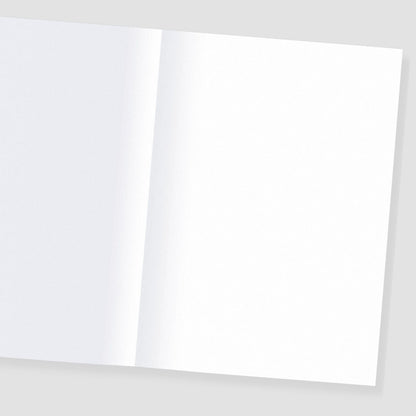 Artistic Christmas Card Foiled Xmas Tree & Cat Kindred Art Range Xmas Greetings