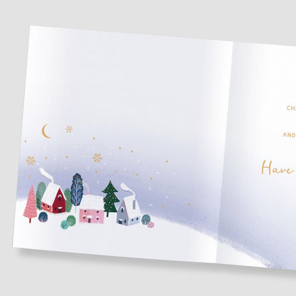 Friends Christmas Card Such Special Friends Festive Snowglobe Xmas Greetings
