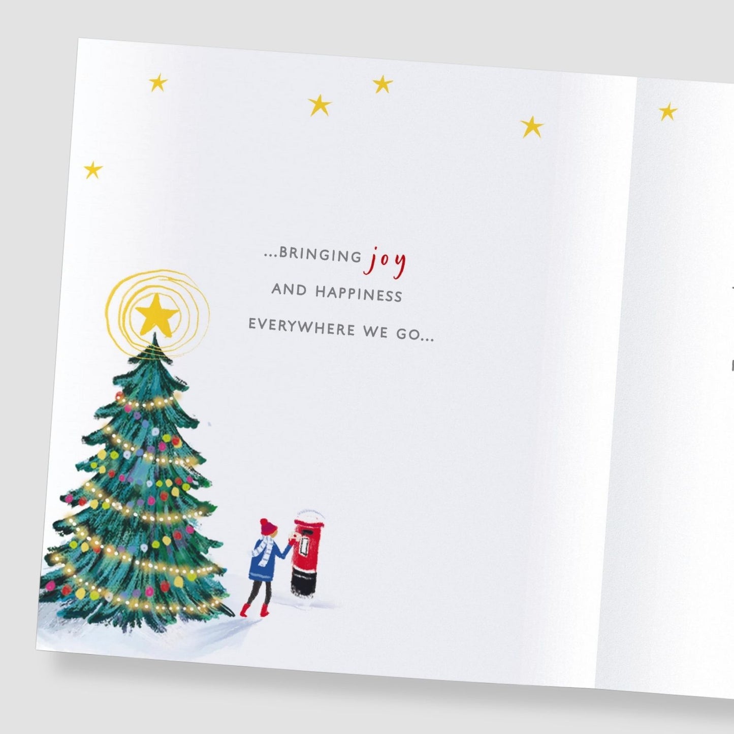 From Our House To Yours Christmas Card Magical Neighbours Xmas Greetings