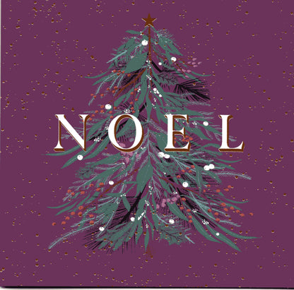 Box Of 10 British Heart Foundation Charity Festive Foliage Christmas Cards