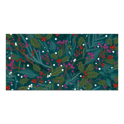 Box Of 10 British Heart Foundation Charity Festive Foliage Christmas Cards