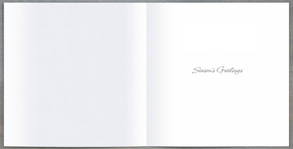 Pack Of 6 Winter Woodland Stag Charity Christmas Cards Multiple Charities