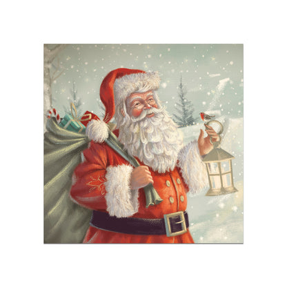 Pack Of 6 Father Christmas Charity Christmas Cards Multiple Charities