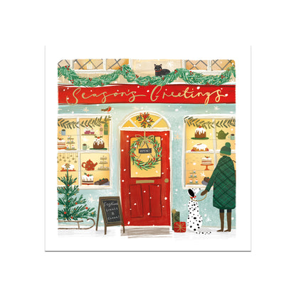 Pack Of 6 Season's Greetings Festive Charity Christmas Cards Multiple Charities