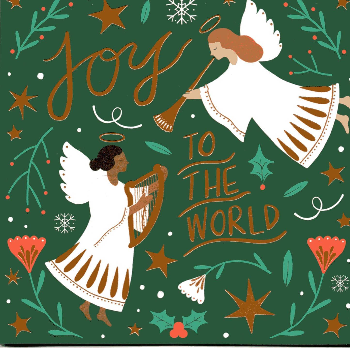 Box Of 10 Marie Curie Charity Peace & Hope Christmas Cards In 2 Designs