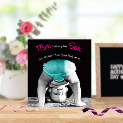 Funny Mum From Your Son Mother's Day Card