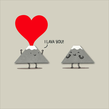 I Lava You! Valentine's Day Card