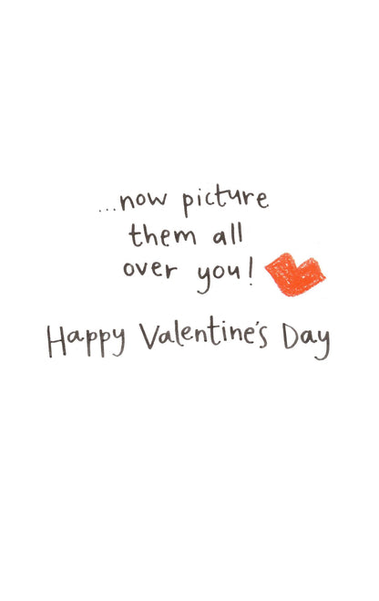 Kisses All Over You! Valentine's Day Card