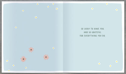 To My Lovely Stepmum With Love On Mother's Day Card