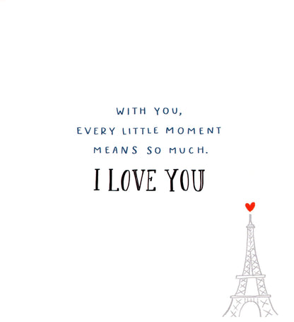 To The One I Love Valentine's Day Card