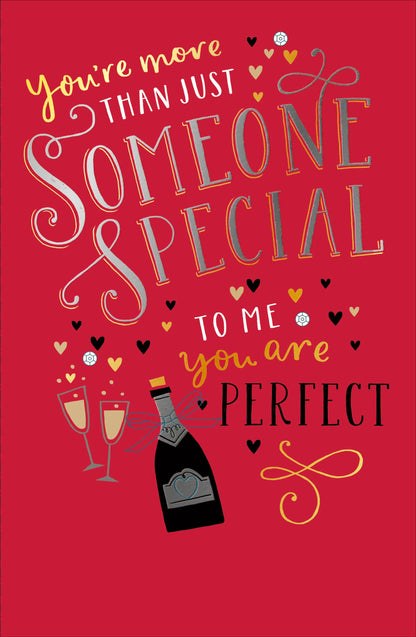More Than Someone Special Valentine's Day Card