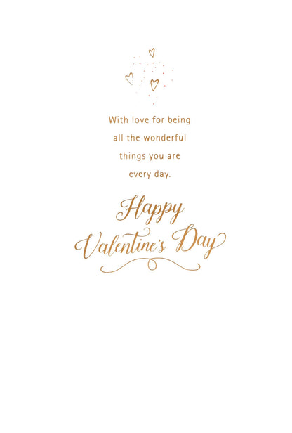 For My One & Only Valentine's Day Card