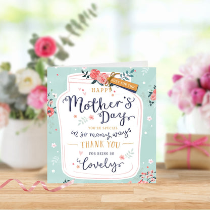 Thank You For Being So Special Mother's Day Card