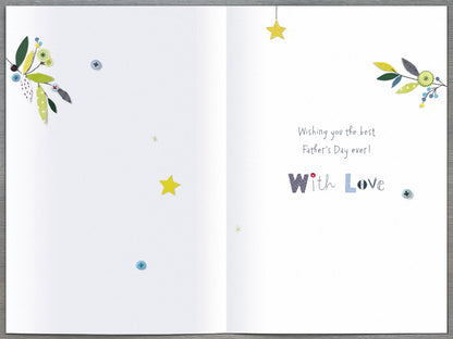 Grandad You're One In A Billion Button Box Father's Day Card