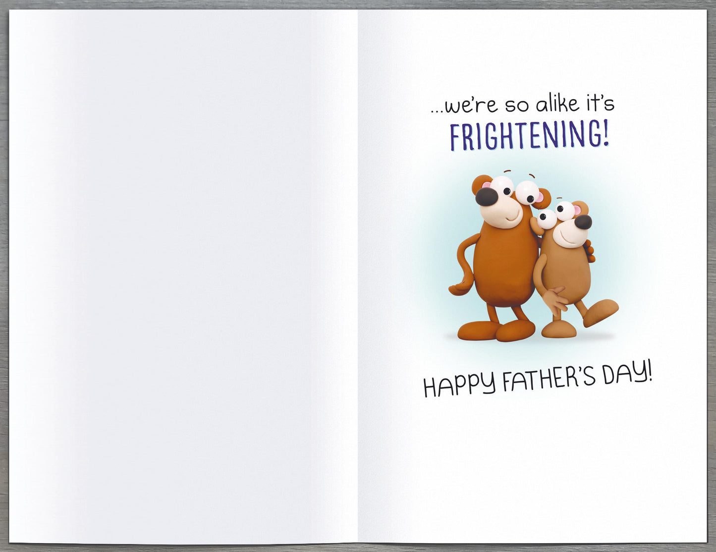 Dad From Your Son We're So Alike Funny Father's Day Card