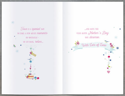 Nan Just For You Afternoon Tea On Mother's Day Card