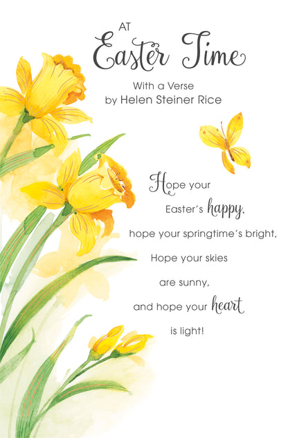 Easter Verse Helen Steiner Rice Easter Greeting Card