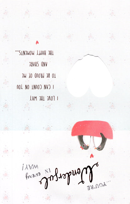 To My Boyfriend Embellished Valentine's Day Card