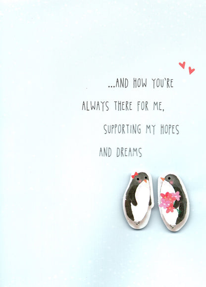 To My Boyfriend Embellished Valentine's Day Card