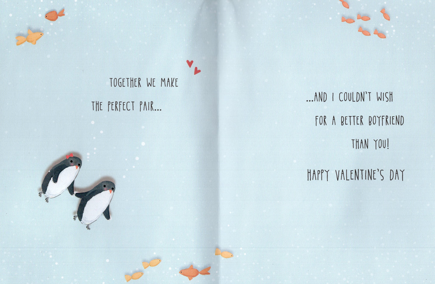 To My Boyfriend Embellished Valentine's Day Card