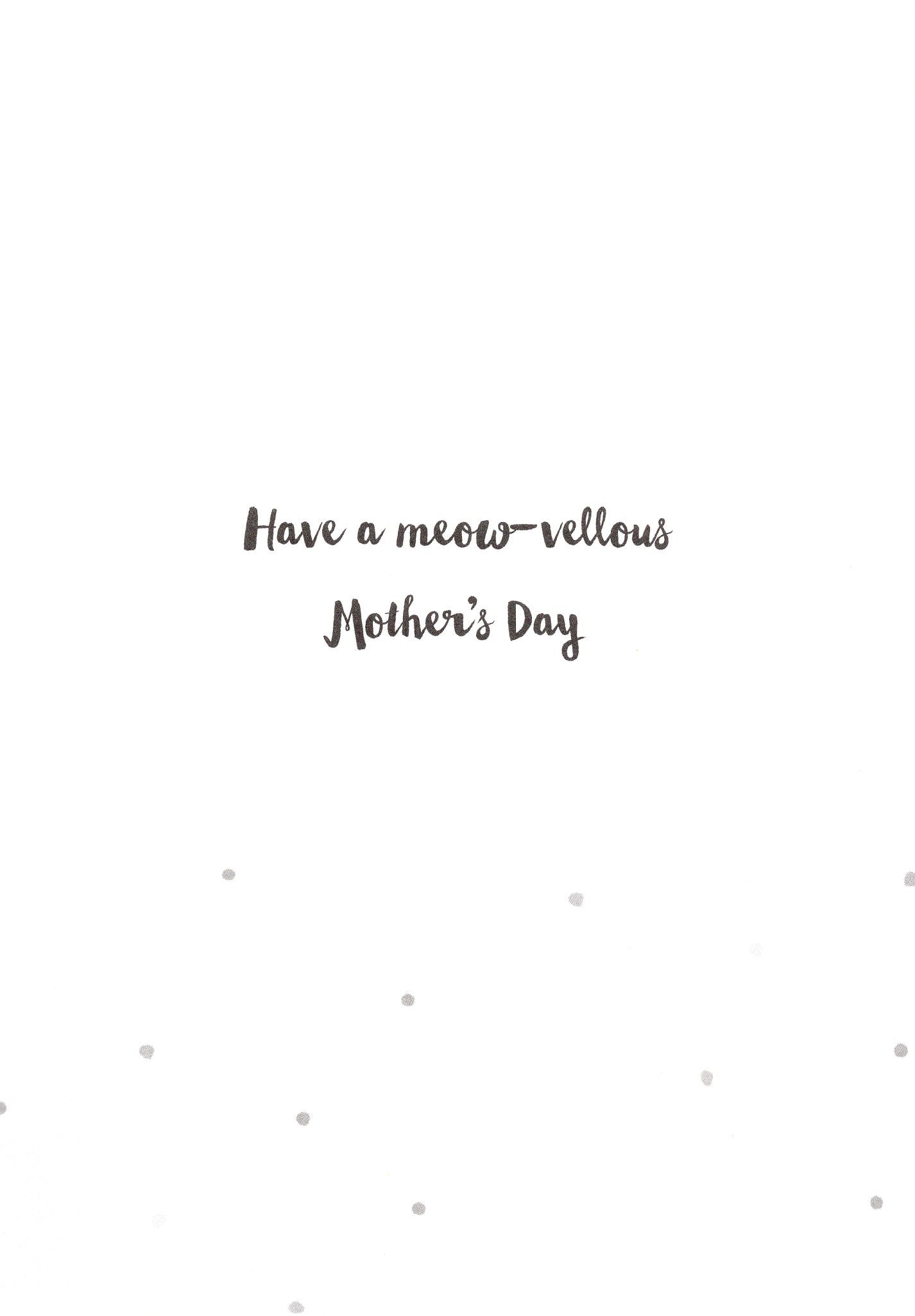 From The Cat Happy Mother's Day Greeting Card