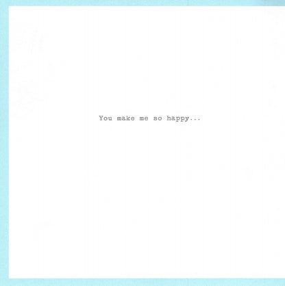 Amazing Boyfriend Puppy Love Potion Valentine's Day Hand-Finished Greeting Card