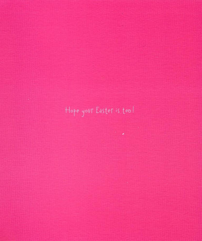 Hey Girl Cute Puppy Dog Studio Pets Easter Greeting Card