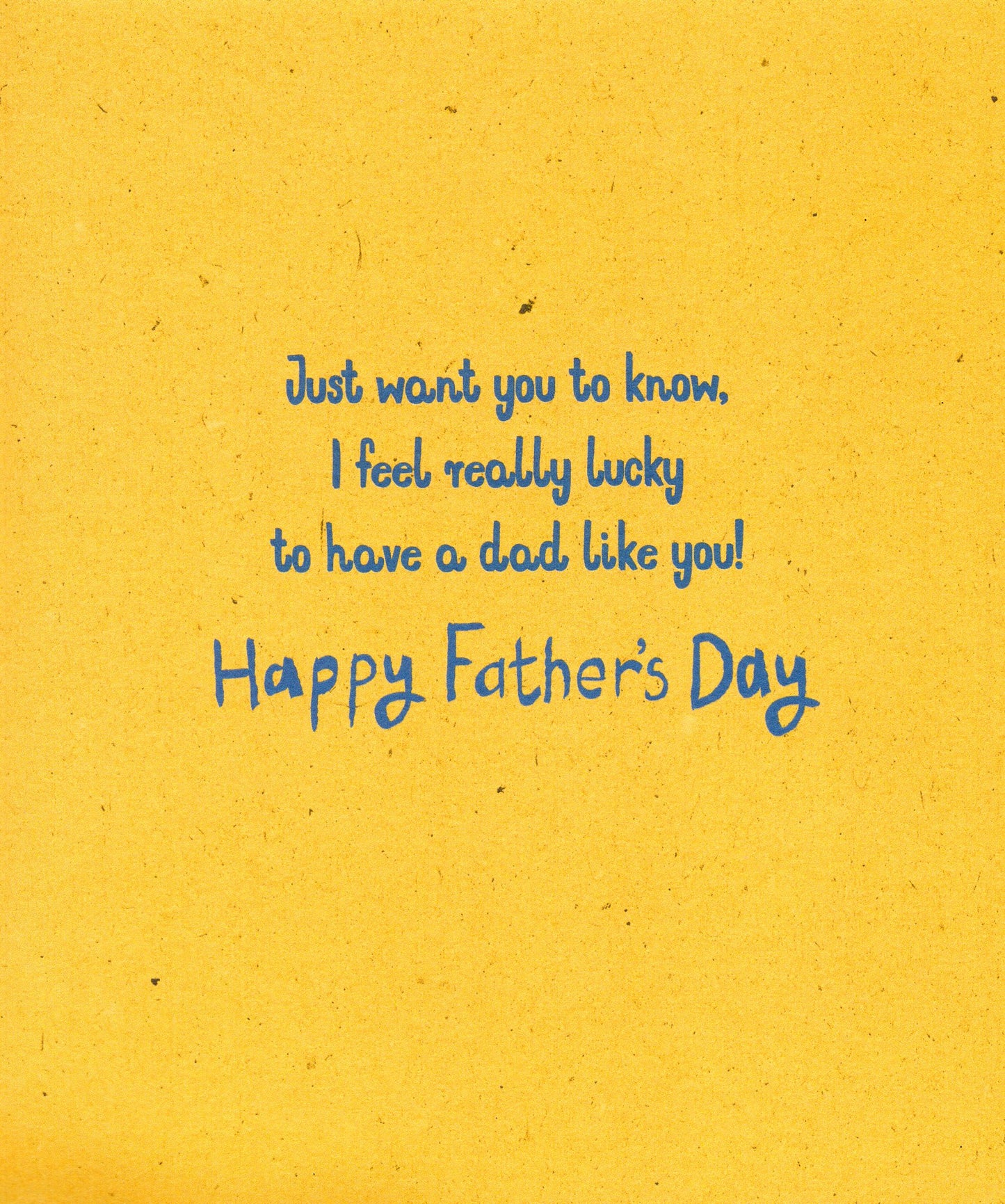 Dad From Son Father's Day Card