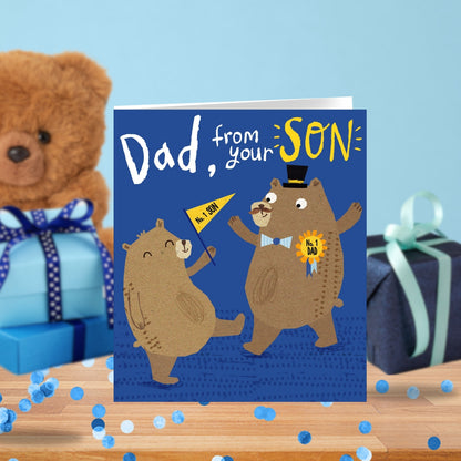 Dad From Son Father's Day Card