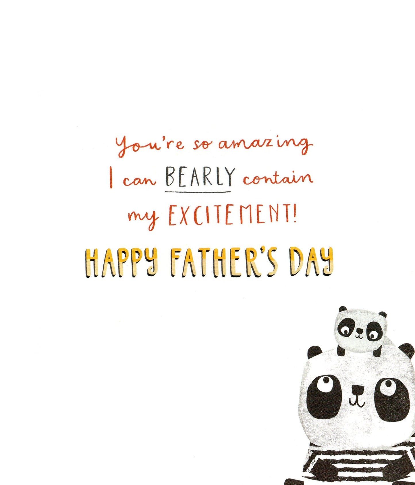 For You Daddy Father's Day Card