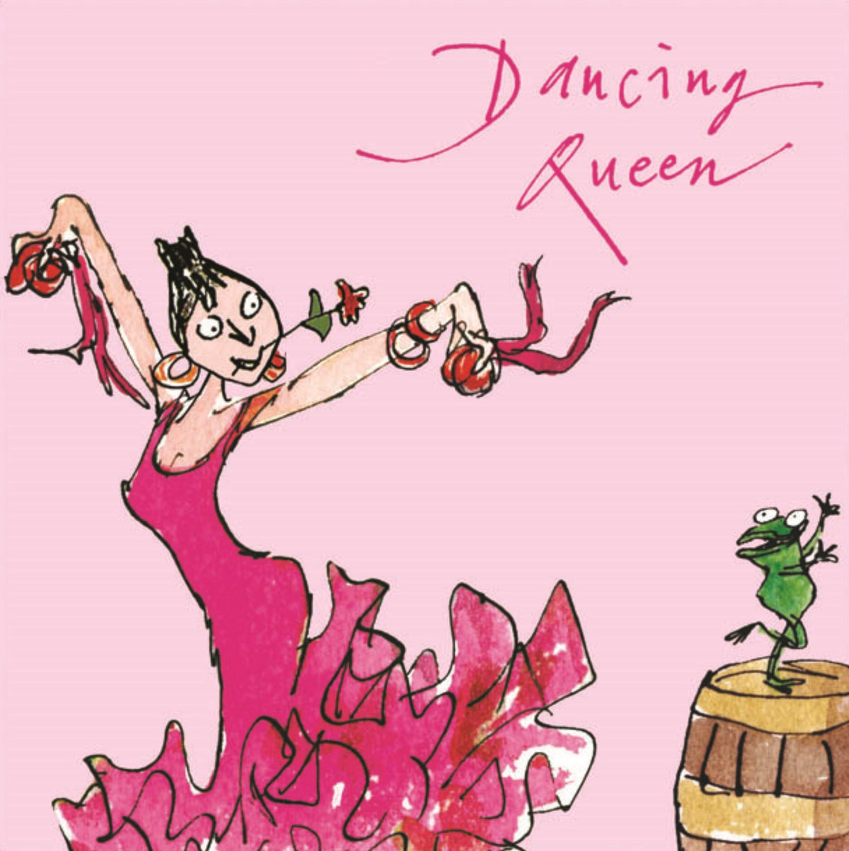 Quentin Blake Dancing Queen Happy Birthday Greeting Card – Love Kate's