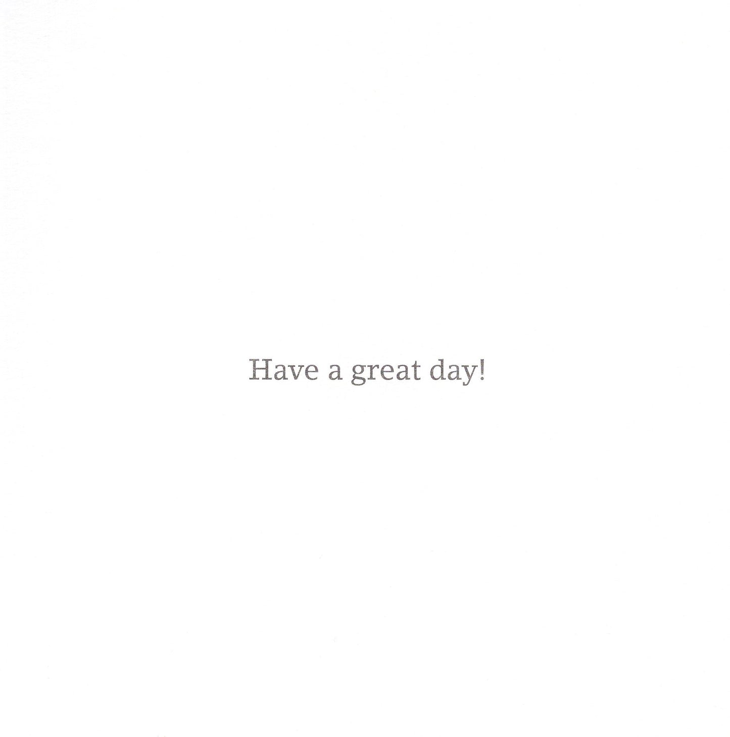 Dad Thanks For Helping Me Grow Father's Day Foiled Greeting Card