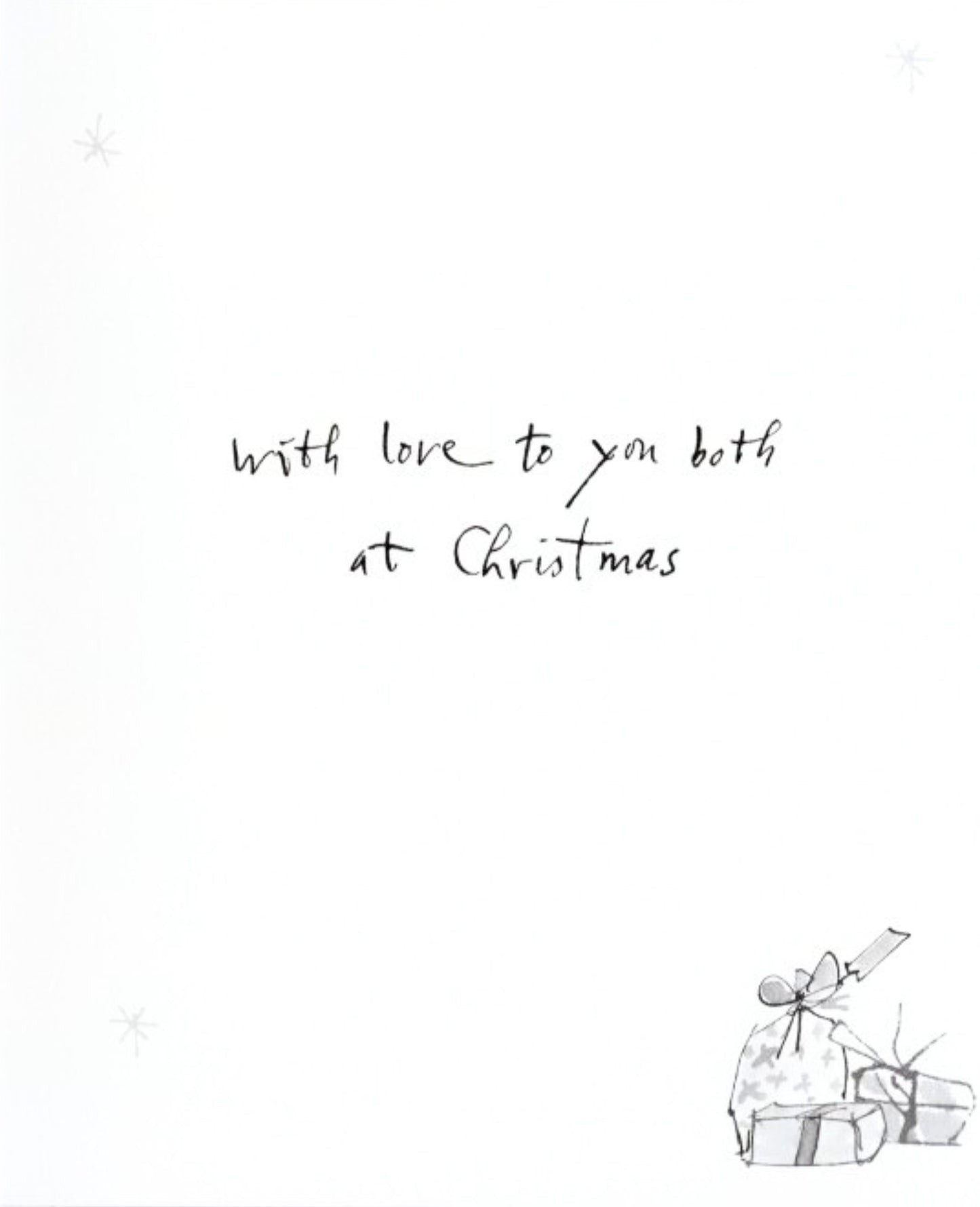 Daughter & Son-In-Law Quentin Blake Christmas Greeting Card