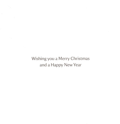 Box of 6 Family At Christmas Luxury Foiled Christmas Cards