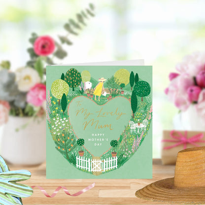 My Lovely Mum Foiled Mother's Day Card